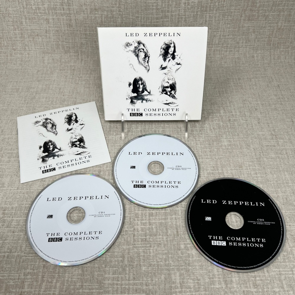 Led Zeppelin The Complete BBC Sessions 3-CD Set Remastered Jimmy Page 2016